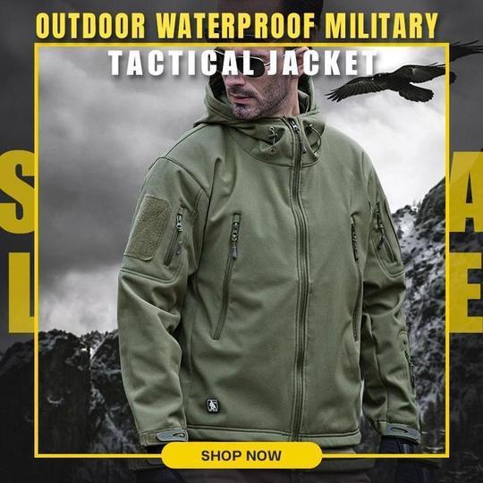 Tactical Jacket™ Waterdichte militaire jas