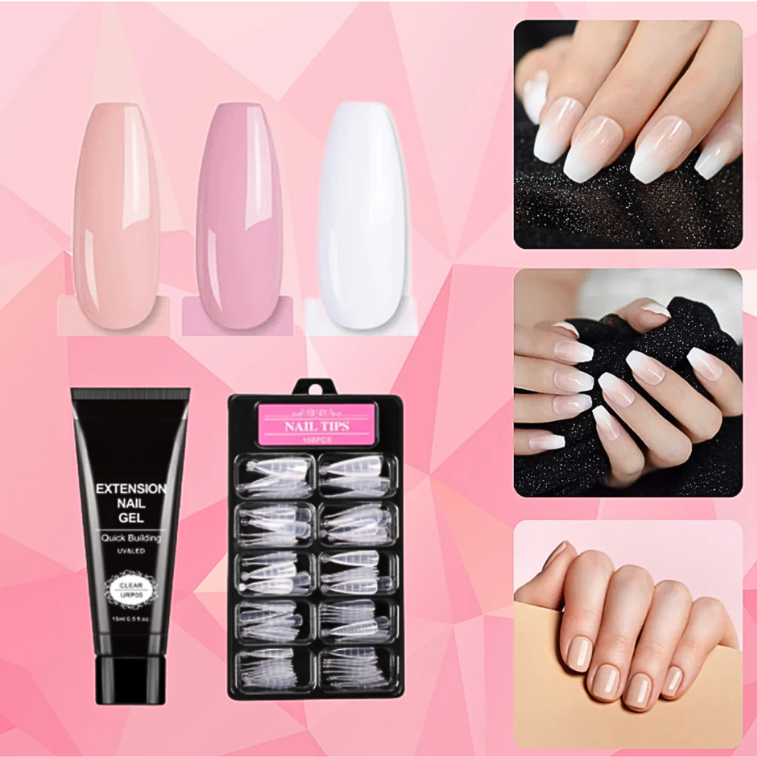 Gelora™ - DIY professionele polygel nagelset