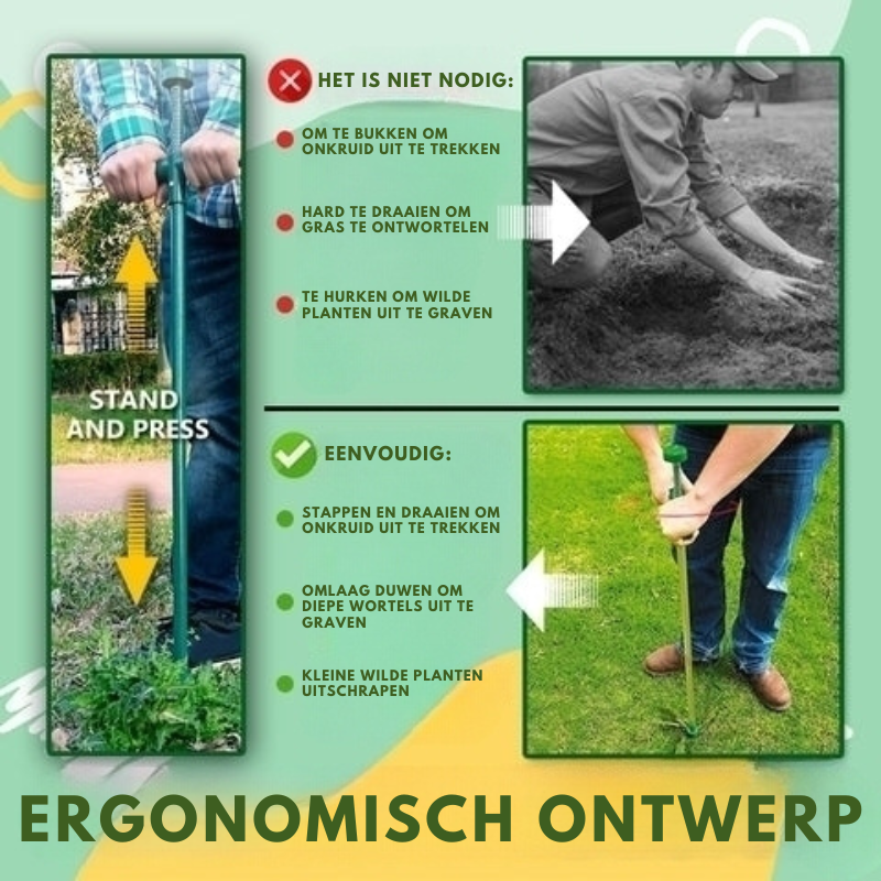 Root Digger™ - Planten Wortelverwijderaar